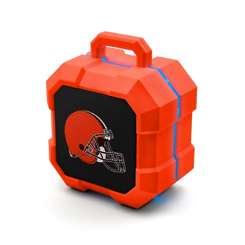 SOAR مكبر صوت بلوتوث لاسلكي LED من SOAR NFL Shockbox، كليفلاند براونز - Image 1
